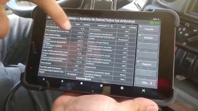 Zenith Z5 Scaner para camión, Hino 300 смотреть онлайн