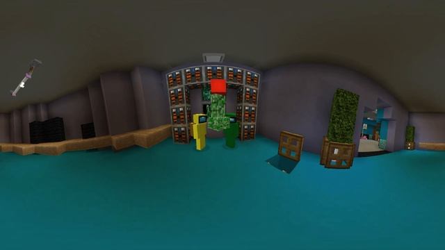 If Creeper was the Impostor Part 2 ? Among Us Minecraft 360° смотреть онлайн