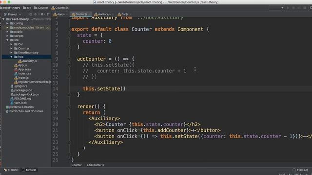 Блок 5. Теория. Компоненты React. Урок 11. Правильное изменение State смотреть онлайн