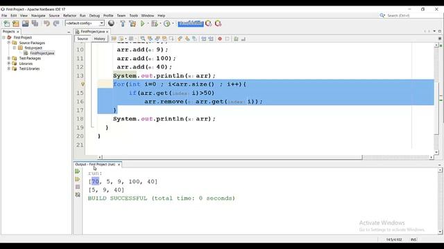 Iterator with while loop in java смотреть онлайн