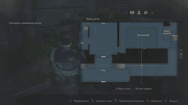 Resident evil 2 Мистер Eнот 13 перед входом в полицейский участок почти в самом начале игры за Леон смотреть онлайн
