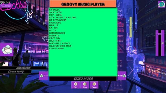 Groovy Music Player смотреть онлайн