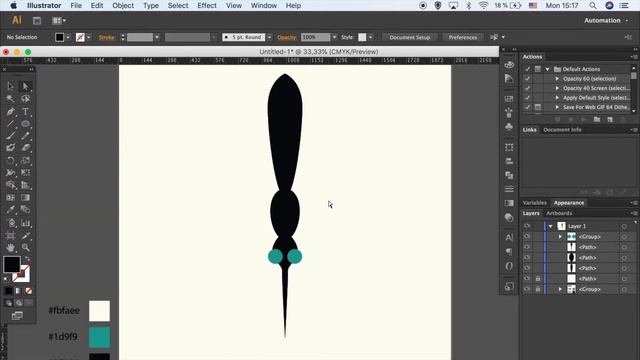 Easy Way to Create a Bug Illustration | Illustrator step by step Tutorial смотреть онлайн