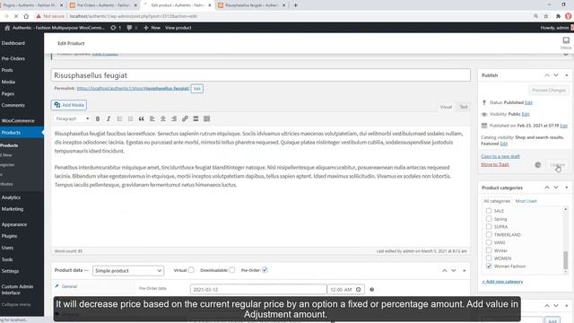 How to use Product Pre Orders for WooCommerce plugin. смотреть онлайн