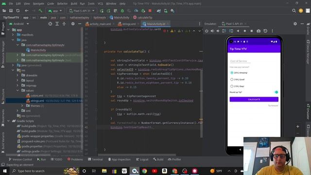 Calculate the tip in tip time app Unit 2 layouts pathway 1 last lesson смотреть онлайн