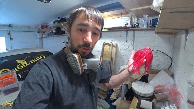 Производство силиконовых приманок, Pillo, Scented PaddlerZ, Frapp Geko