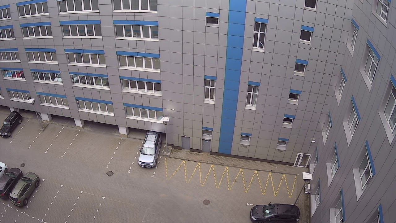 Пример дневной съемки с камеры видеонаблюдения CARCAM CAM-407