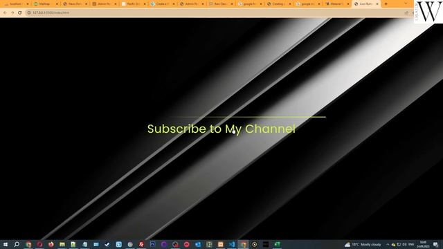 Cool Button Hover Effect using HTML & CSS смотреть онлайн