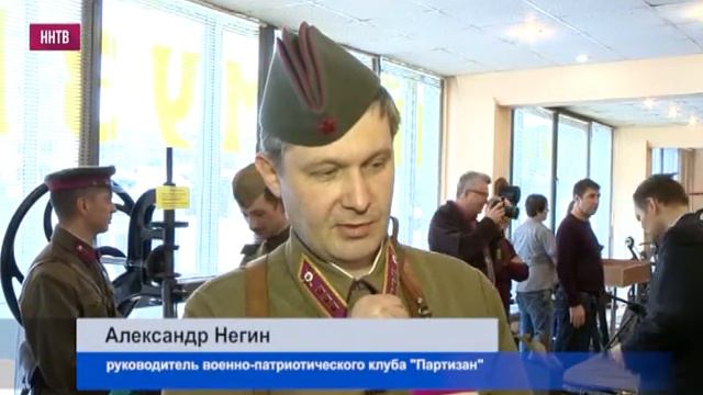 К 100-летию РККА военно-патриотический клуб «Партизан» организовал выставку смотреть онлайн