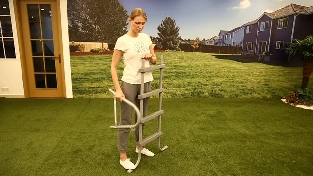Bestway Flowclear™ 48"/1.22m Pool Ladder - Setup смотреть онлайн