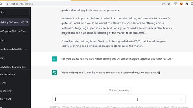 AI Video Editing Software using ChatGPT-3 and Python смотреть онлайн