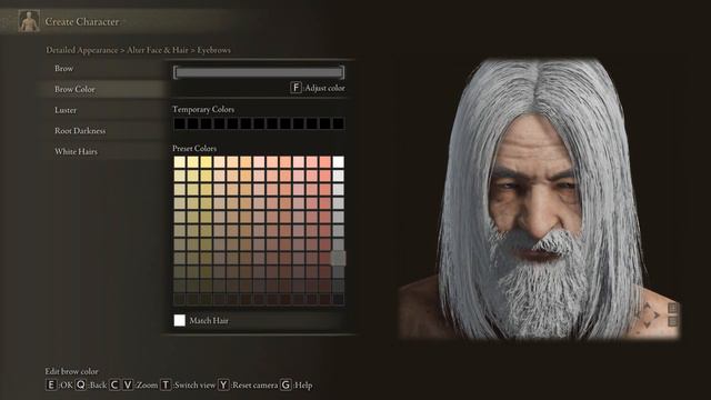Elden Ring Character Creation - Gandalf