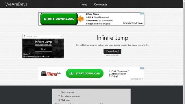 Roblox Karl Kevyn-How To Download Infinite jump смотреть онлайн