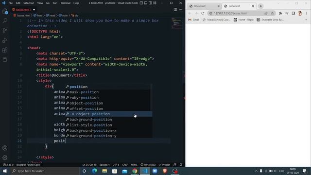 How to make a floating box animation | CSS animation | coder anshu смотреть онлайн