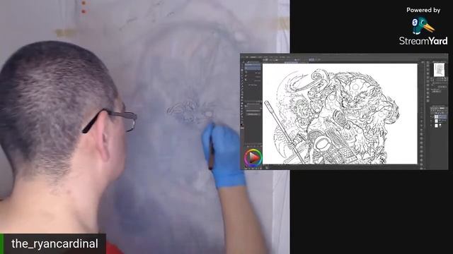 Dragon tattoo sketching! смотреть онлайн