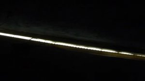 Монтаж светодиодной ленты в плинтус (взлетная полоса от спальни до туалета :D))))