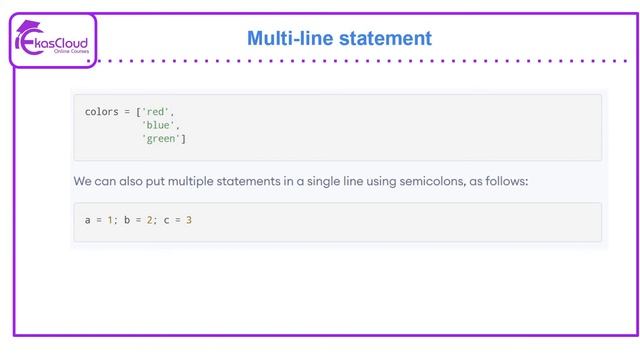 #Python Statements | Ekascloud | Kannada смотреть онлайн