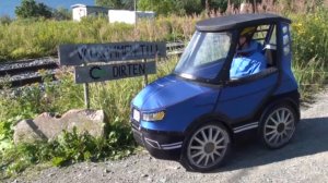 Самодельный всепогодный веломобиль