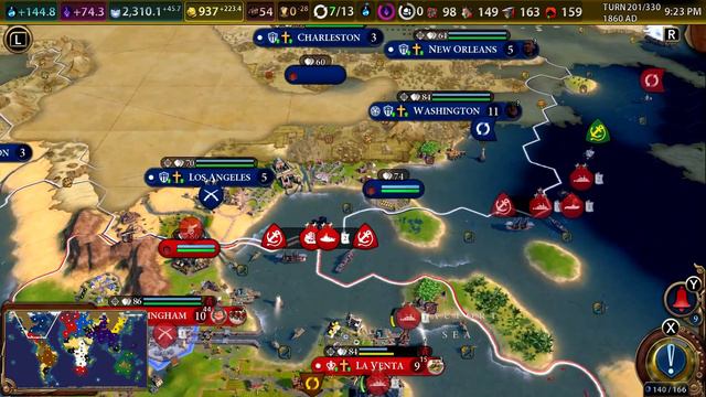 Sid Meier's Civilization VI (Nintendo Switch) - England - True Start Earth - Episode 7 смотреть онлайн