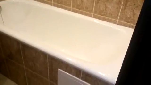 Отделка панелями ПВХ ванной комнаты "Лев золото" и туалета "Орхидея" смотреть онлайн