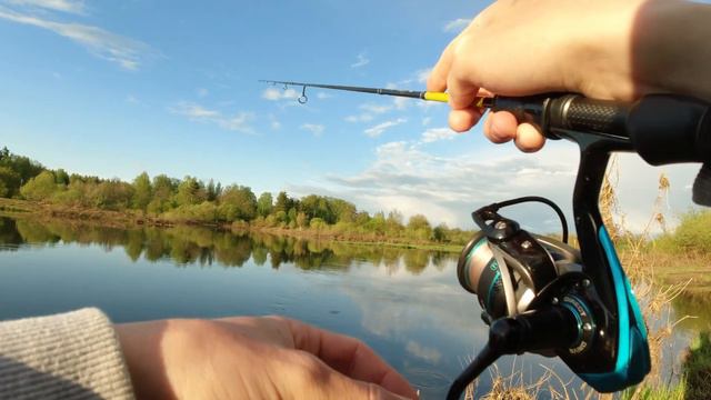 Рыбалка на МОРМЫШИНГ, "ТРОФЕЙНАЯ ЩУКА", ОКУНЬ, весной. смотреть онлайн