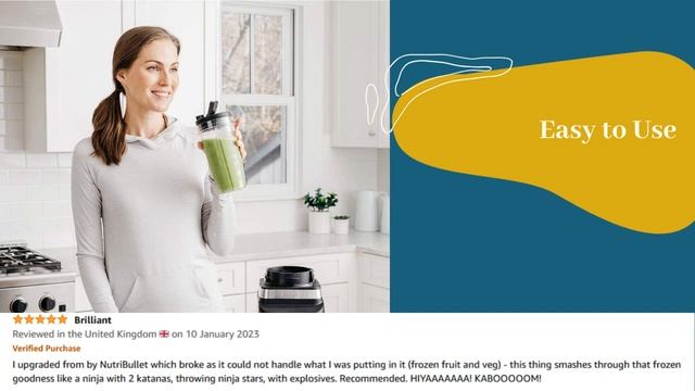 Ninja 2 in 1 Blender with Auto iQ - Reasons to buy смотреть онлайн