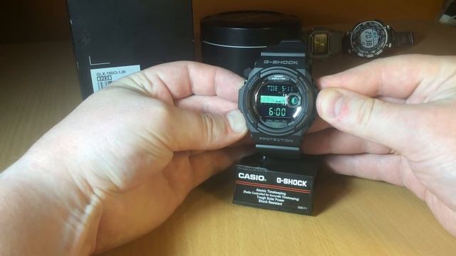 Обзор и настройка часов Casio G Shock GLX-150 [3295]