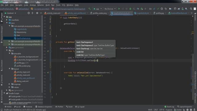 How to Fetch User Profile Data from Firebase in Android Studio | Read User Information From Firebas смотреть онлайн