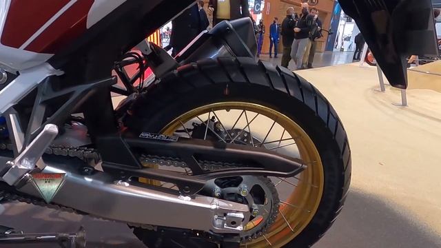 2022 Honda CRF1100L Africa Twin Adventure Sports Walkaround EICMA 2021 Milan смотреть онлайн