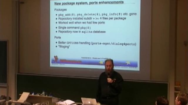 [FOSDEM 2014] What's new in FreeBSD 10? смотреть онлайн