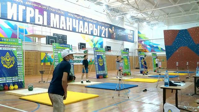 Манчаары Юноши 65 кг рывок (8 поток) смотреть онлайн