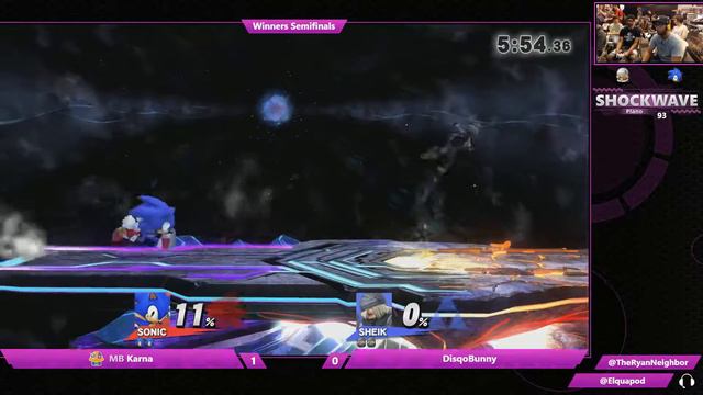 SW Plano 93 - DisqoBunny (Sonic) vs MB | Karna (Sheik) Winners - Smash 4 смотреть онлайн