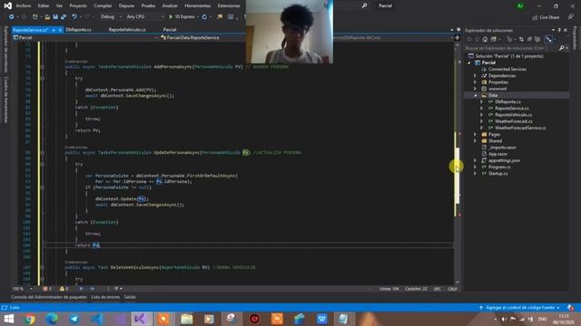 Registro de Vehiculo y Personas, C# (Ef Core, Blazor, WebApi, Sqlite) смотреть онлайн