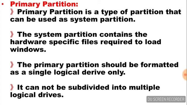 What is Disk Partition || Primary Partition & Extended Partition || Lecture in Urdu/Hindi смотреть онлайн