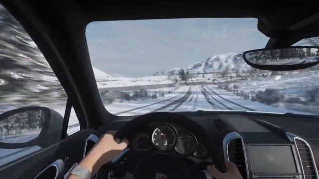 Driving The 2012 Porsche Cayenne Turbo смотреть онлайн