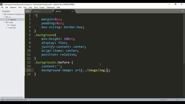 Transparent Background HTML CSS | CSS Opacity смотреть онлайн