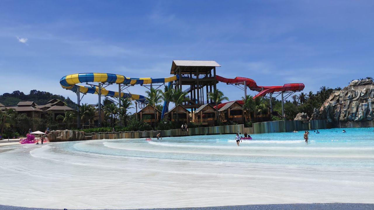 VLOG// 3 часть! поездка в аквапарк Andamanda в Таиланде смотреть онлайн