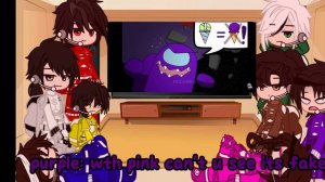 Among us alternate react to themselves • part 4 • rodamrix • gacha reaction