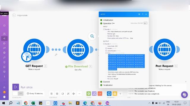 Make HTTP Module - Send Get & Post Requests | Integromat Api Call With Json | Web Service Automatio смотреть онлайн