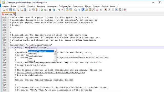 Como Mudar Pasta Padrão htdocs do Xampp смотреть онлайн