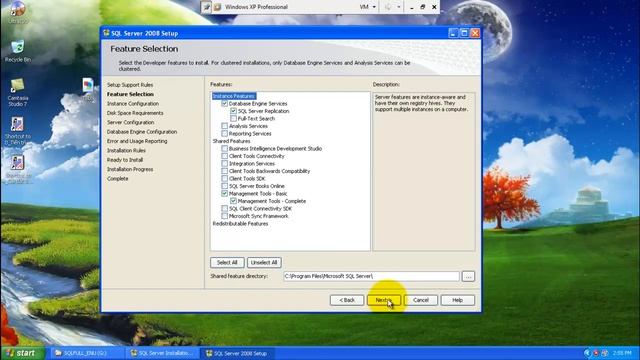 Cài đặt SQL Server 2008 và Visual Studio 2008 trên windows смотреть онлайн