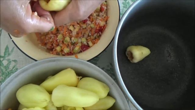 Долма - Толма - Голубцы. Очень вкусный фаршированный перец смотреть онлайн