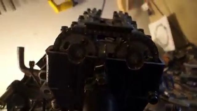 08-10 ZX10R Engine Job Crankshaft Chain Timing And Valve Adjustment