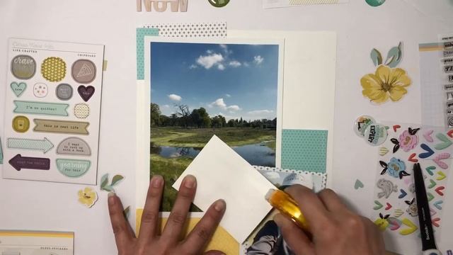 CITRUS TWIST | MY FIRST PROJECT | Process Video | Scrapbooking смотреть онлайн