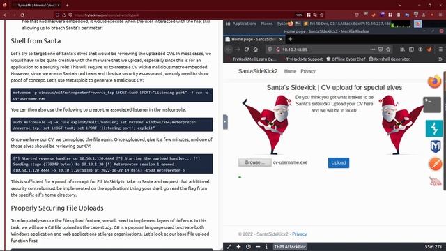 Day 15 Secure Coding walkthrough // TryHackMe Advent Of Cyber (AoC) 2022 смотреть онлайн