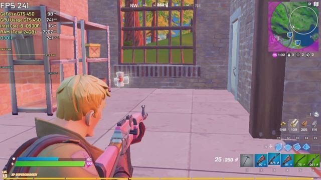 GTS 450 | Fortnite Performance Mode - 1080p, 900p, 720p, 540p, 360p, 260p смотреть онлайн