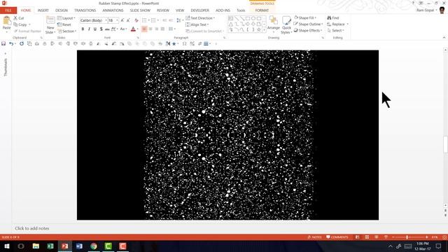 Rubber Ink Stamp Text Effect in PowerPoint смотреть онлайн