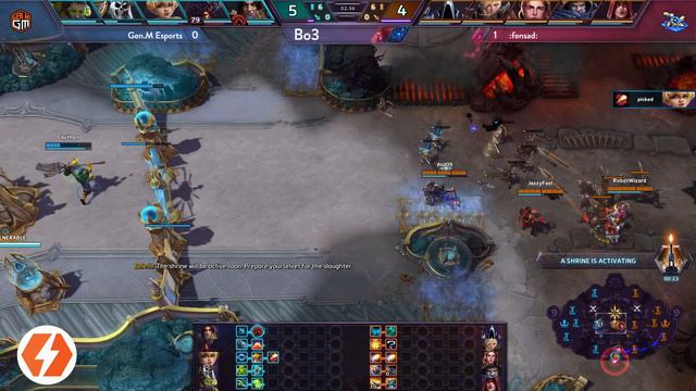 NGS Season 17 - Div A - Gen M Esports Vs :fensad: смотреть онлайн