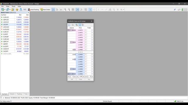 MetaTrader 5 - How to Open a DOM and Reconfigure it's Settings смотреть онлайн