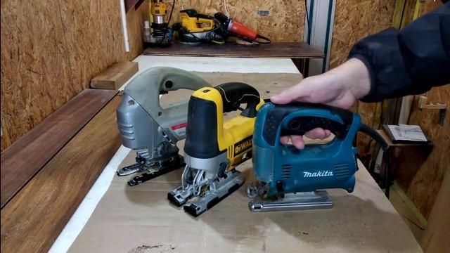 Сравнительный обзор электролобзиков Интерскол МП-85ЭА,Dewalt DW349,Makita 4329. смотреть онлайн